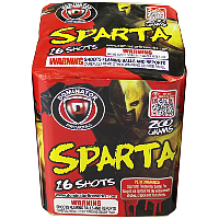 Fireworks - 200G Multi-Shot Cake Aerials - Sparta 200g Fireworks Cake