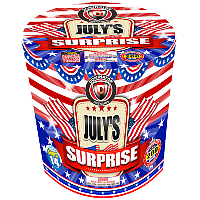 Fireworks - 200G Multi-Shot Cake Aerials - Julys Surprise 200g Fireworks Cake