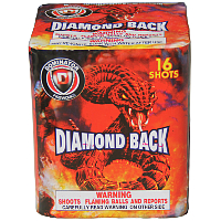 image of diamondback fireworks 200g cake