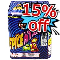 Fireworks - 200G Multi-Shot Cake Aerials - Epicenter 200g Fireworks Cake