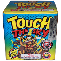 Fireworks - 200G Multi-Shot Cake Aerials - Touch the Sky 200g Fireworks Cake