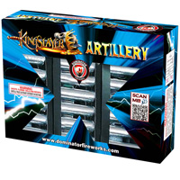 Fireworks - Reloadable Artillery Shells - Kingslayer 60G Artillery 18 Shot Reloadable Artillery