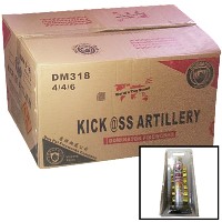 Fireworks - Wholesale Fireworks - 25% Off Kick @$$ Artillery Wholesale Case 16/6