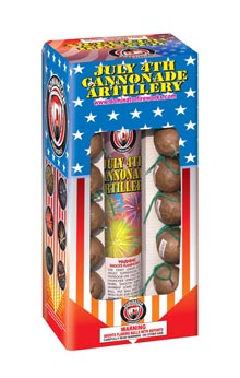 Fireworks - Reloadable Artillery Shells - July 4th Cannonade Artillery - Artillery Shells