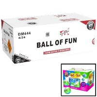 Fireworks - Wholesale Fireworks - Ball of Fun Assortment Wholesale Case 4/24