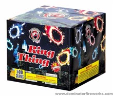 Fireworks - 500G Firework Cakes - Ring Thing - 500g Cake