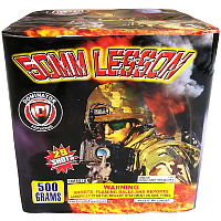 Fireworks - 500G Firework Cakes - 50mm Lesson 500g Fireworks Cake