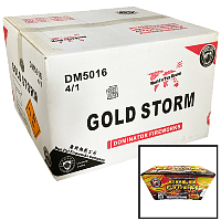 Fireworks - Wholesale Fireworks - Gold Storm Wholesale Case 4/1