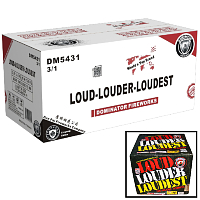 Fireworks - Wholesale Fireworks - Loud-Louder-Loudest Wholesale Case 3/1