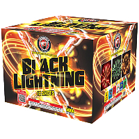 Fireworks - 500G Firework Cakes - Black Lightning 500g Fireworks Cake