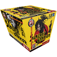 Fireworks - 500G Firework Cakes - 15% Off Samurai Warrior 500g Fireworks Cake