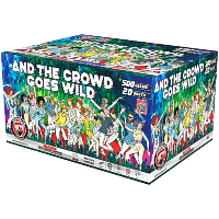 Fireworks - 500G Firework Cakes - And the Crowd Goes Wild 500g Fireworks Cake