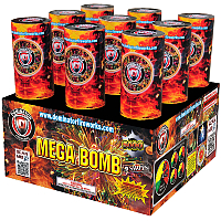 Fireworks - 500G Firework Cakes - MegaBomb 500g Fireworks Cake