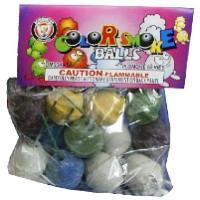 Fireworks - Smoke Items - Color Smoke Balls Clay 12 Pieces