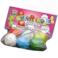 Fireworks - Smoke Items - Color Smoke Balls Clay 6 Pieces