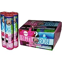 Fireworks - Smoke Items - Is it a Boy or Girl? Pink Smoke 6 Piece