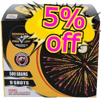 Fireworks - 500G Firework Cakes - 5% Off Pure Pyro Pro Level 500g Fireworks Cake