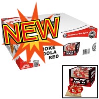 Fireworks - Wholesale Fireworks - Smoke Dola Red 500g Wholesale Case 4/1