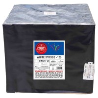 Fireworks - 500G Firework Cakes - 12 Shot White Strobe 500g Fireworks Cake