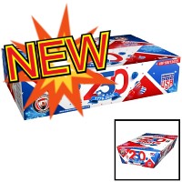 Fireworks - Wholesale Fireworks - Celebrate America 250 Shot Zipper 500g Wholesale Case 1/1