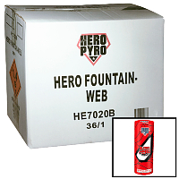 Fireworks - Wholesale Fireworks - Hero Fountain Web Wholesale Case 36/1