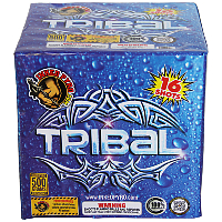 Fireworks - 500G Firework Cakes - Tribal 500g Fireworks Cake