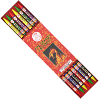 Fireworks - Sky Rockets - Fire Dragon 8 Oz Rocket 12 Piece