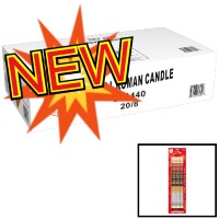 Fireworks - Wholesale Fireworks - 25 Ball Roman Candle Wholesale Case 20/8
