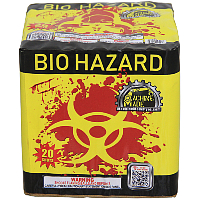 Fireworks - 200G Multi-Shot Cake Aerials - Bio Hazard 200g Fireworks Cake