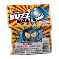 Fireworks - Sky Flyer & Helicopters - Buzz Balls Flyer 6 Piece