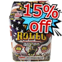 Fireworks - 200G Multi-Shot Cake Aerials - Rodeo 200g Fireworks Cake