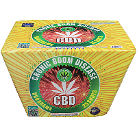 Fireworks - 500G Firework Cakes - CBD Chronic Boom Disease 500g Fireworks Cake