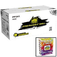 Fireworks - Wholesale Fireworks - 25% Off Pyro Packed 5 inch Shootin Shells Wholesale Case 4/24