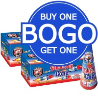 Buy One Get One 8 inch 4th of July Cone Fountain Fireworks For Sale - Cone Fountain Fireworks 