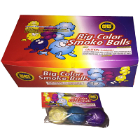 Big Color Smoke Balls 36 Piece Fireworks For Sale - Smoke Items 