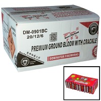 Premium Ground Bloom with Crackle Wholesale Case 240/6 Fireworks For Sale - Wholesale Fireworks 