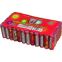 Premium Ground Bloom with Crackle 72 Piece Fireworks For Sale - Spinners 
