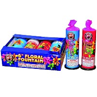 6 inch Assorted Fountain 4 Piece Fireworks For Sale - Fountain Fireworks 