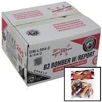 Fireworks - Wholesale Fireworks - B3 Bomber with Report Wholesale Case 216/2
