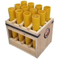 Fireworks - Fiberglass Mortar Tubes - 1.91 inch 12 Shot Vertical Mortar Rack