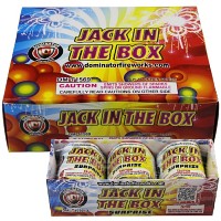 Jack in the Box 6 Piece Fireworks For Sale - Spinners 