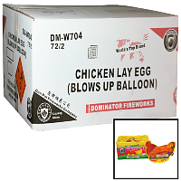 Fireworks - Wholesale Fireworks - Chicken Laying Egg Wholesale Case 72/2