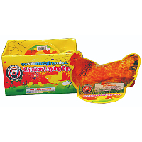 Chicken Laying Egg (Blows Up Balloon) Fireworks For Sale - Ground Items 