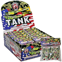 Tank 24 Piece Fireworks For Sale - Ground Items 
