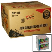 Fireworks - Wholesale Fireworks - Jumbo Crackling Ground Bloom Flowers Wholesale Case 144/6