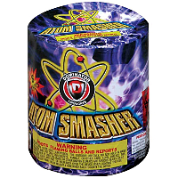 Fireworks - 200G Multi-Shot Cake Aerials - Atom Smasher 200g Fireworks Cake