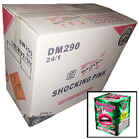 Shocking Pink Wholesale Case 24/1 Fireworks For Sale - Wholesale Fireworks 