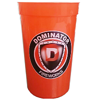 Dominator Logo Plastic Cup Fireworks For Sale - Fireworks Promotional Supplies 