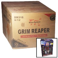 Grim Reaper Wholesale Case 6/12 Fireworks For Sale - Wholesale Fireworks 