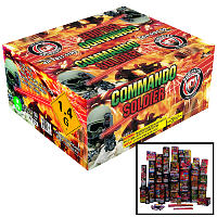 Commando Soldier Assortment Wholesale Case 1/1 Fireworks For Sale - Wholesale Fireworks 